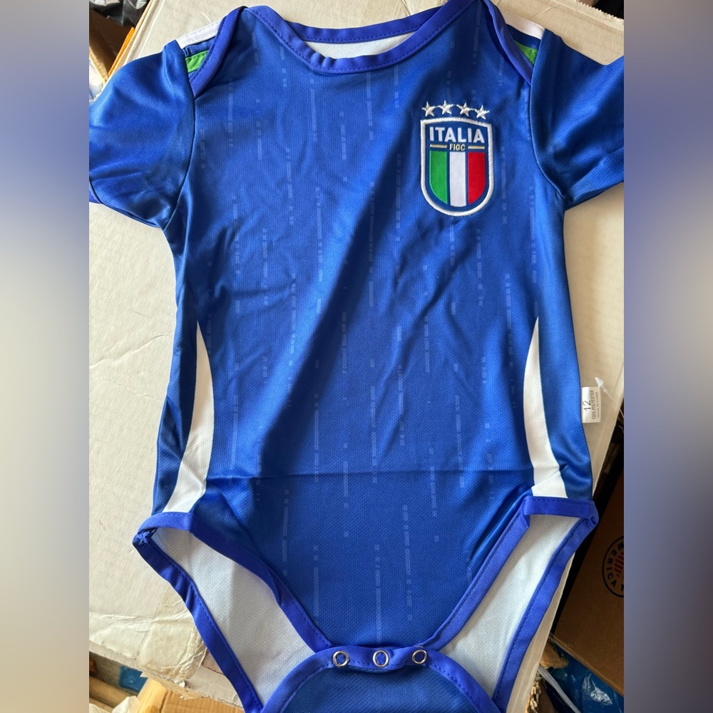 Italy baby onesies